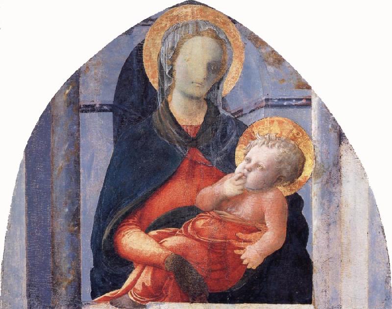 Fra Filippo Lippi Madonna and Child. oil painting image